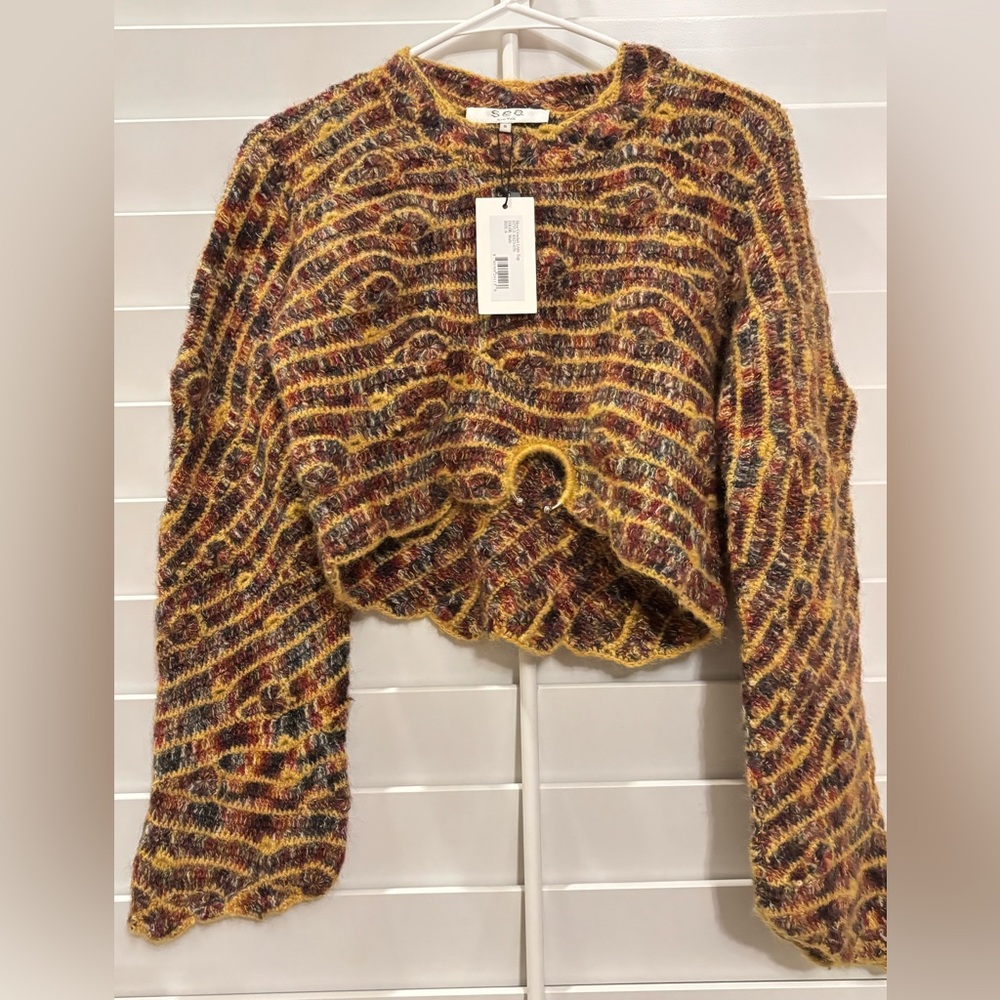 Sea New York Multicolor Knit Sweater